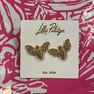Lilly Pulitzer GWP Bee Earrings